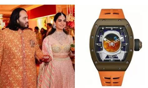 richard mille anant watch|anant ambani watch.